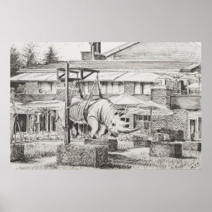 Póster Hotel "reserva" Ginebra del La. 2010