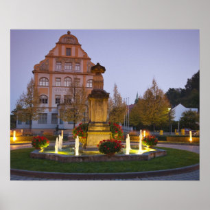 Póster Hotel Residenzschloss Bamberg, Alemania