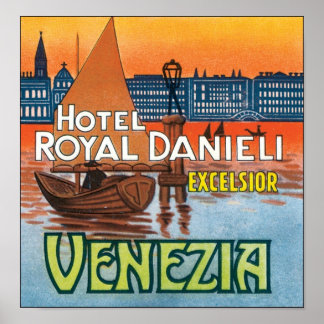 Póster Hotel Royal Danieli Excelsior Venezia