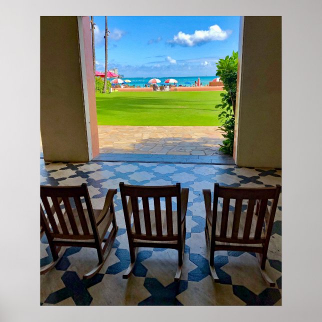 Póster Hotel Royal Hawaii (Frente)