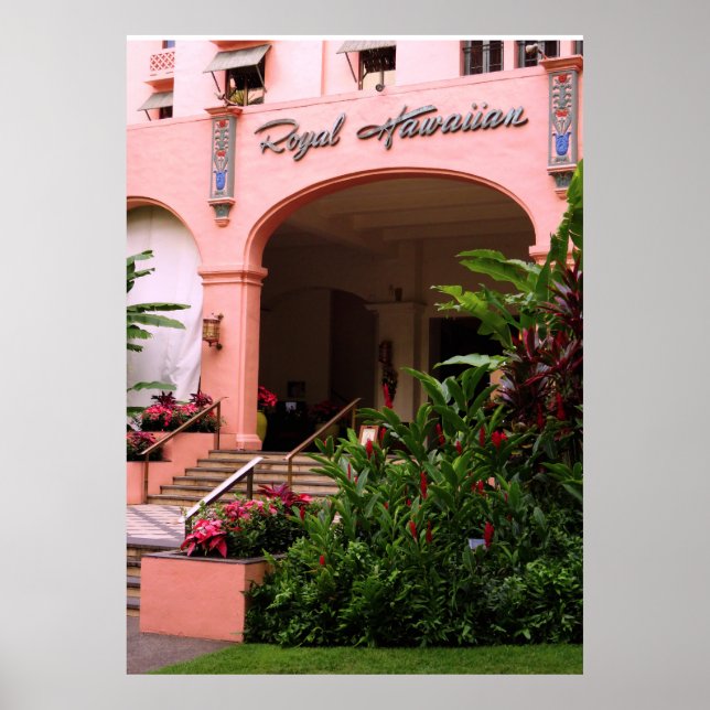 Póster Hotel Royal Hawaii (Frente)