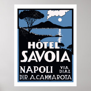 Póster Hotel Savoia (Napoli)