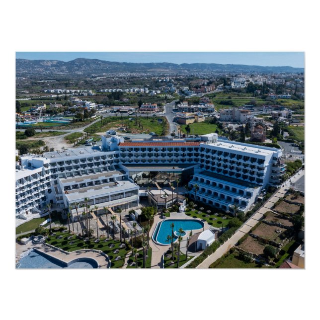 Póster Hotel St. George Paphos, Chipre (Anverso)