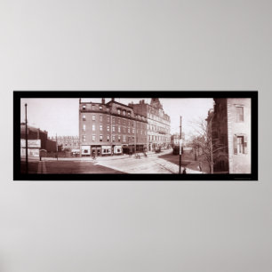 Póster Hotel Street Boston, MAMÁES Foto 1903