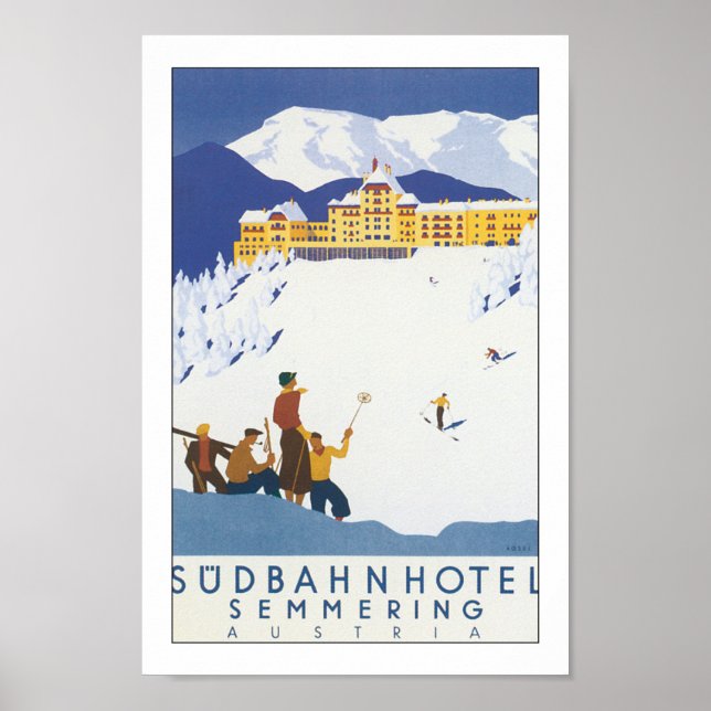 Póster Hotel Sudbahn - Semmering (Frente)