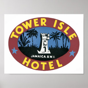 Póster Hotel Tower Isle, Jamaice BWI