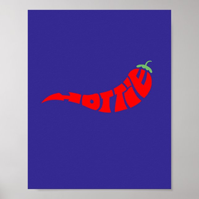 Póster ‘HOTTIE’ Matt poster (Frente)