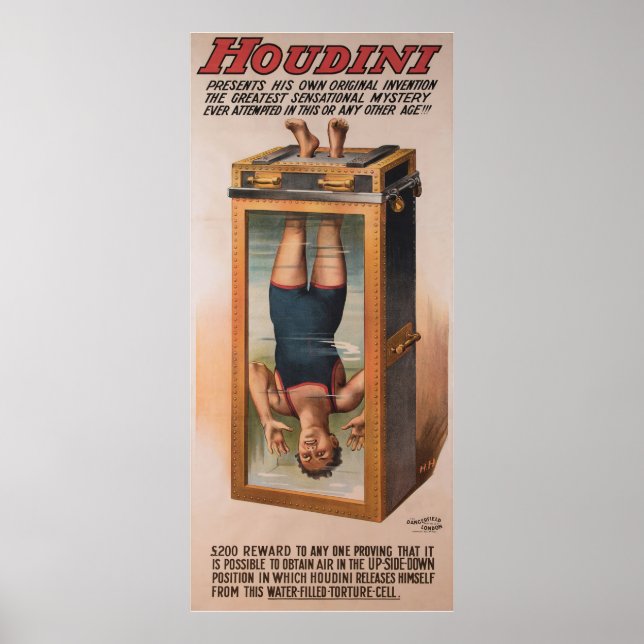 Póster Houdini (Frente)