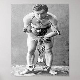 Póster Houdini Vintage