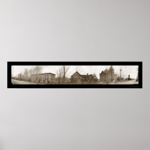 Póster Houghton MI College Foto 1910