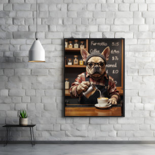 Póster Hound: Alimentado por Bark Roast