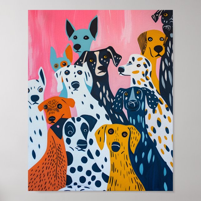 Póster Hound Gang 🐕 (Frente)