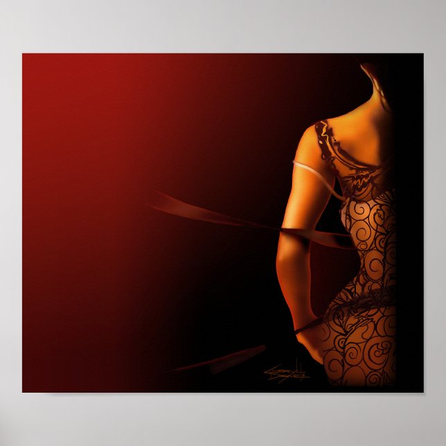 Póster Hourglass de Cheryl Daniels (Frente)