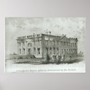 Póster House After del presidente su destrucción