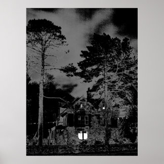 Póster House at Night