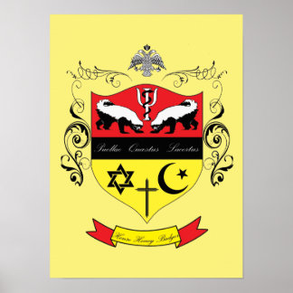 Póster House Honey Badger Poster