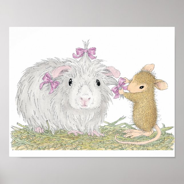 Póster House-Mouse Designs® - Gorgeous Guinea (Frente)