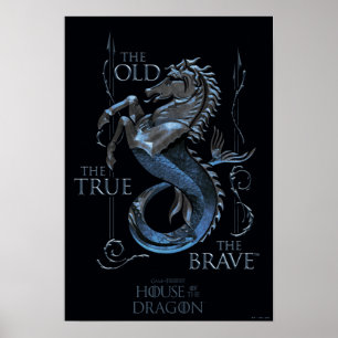 Póster HOUSE OF THE DRAGON   House Velaryon Sigil