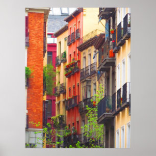 Póster Houses in Madrid