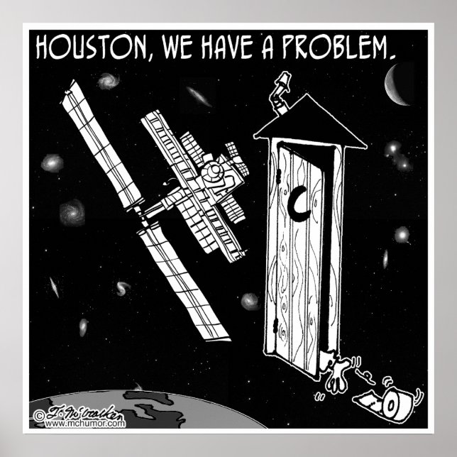 Póster Houston, We Have A Problem (Frente)