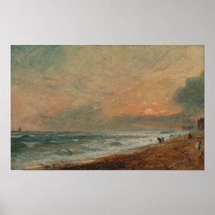 Póster Hove Beach - John Constable