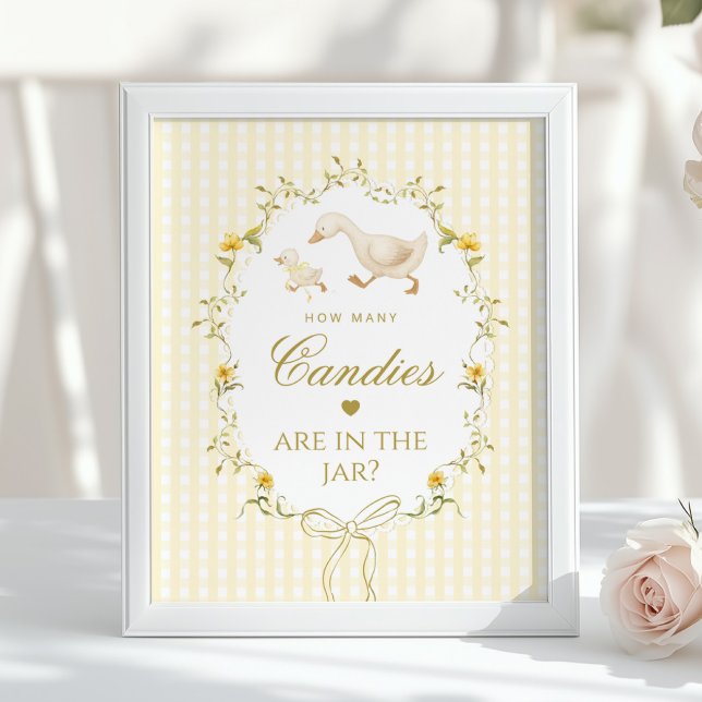 Póster How many candies Silly Goose gender neutral (Subido por el creador)