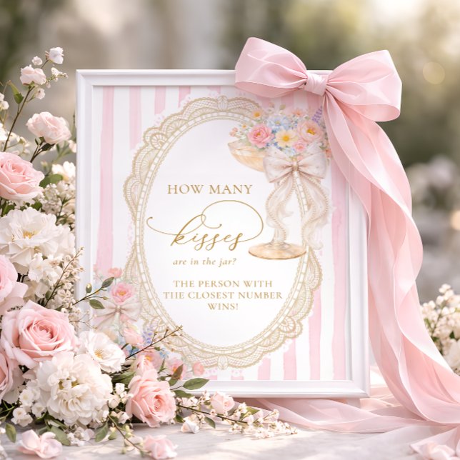 Póster How Many Kisses Are In The Jar Champagne (Subido por el creador)
