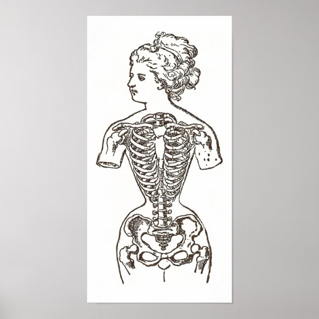 Póster How Women Suffer for Beauty: The Impact of Corsets (Frente)