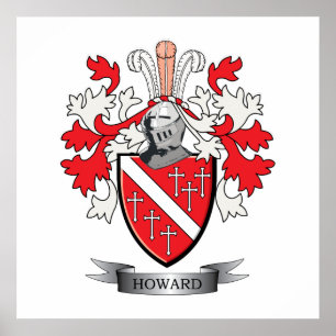Póster Howard Coat of Arms