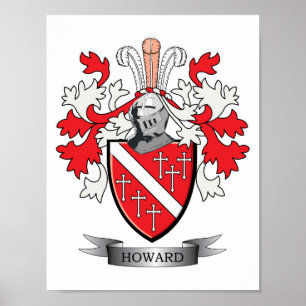 Póster Howard Coat of Arms