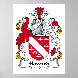 Póster Howard Family Crest