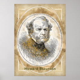 Póster Howard Staunton