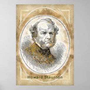 Póster Howard Staunton