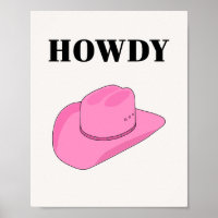 Howdy Cowboy Gorra Pink