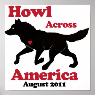 Póster Howl Across America Poster