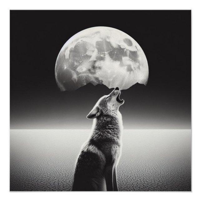 Póster Howl lunar (Anverso)