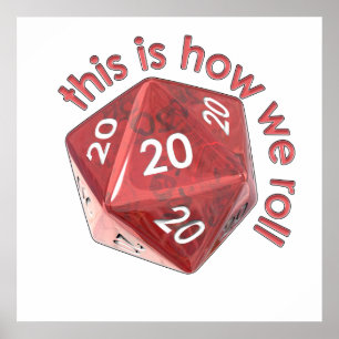 Póster HowWeRoll20s