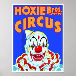 Póster Hoxie Bros. Circo