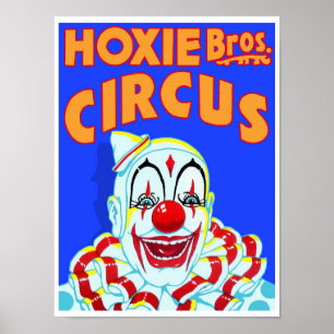 Póster Hoxie Bros. Circo