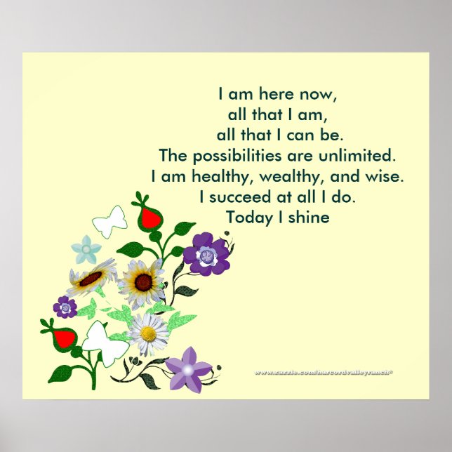 Póster Hoy Brillo (Frente)