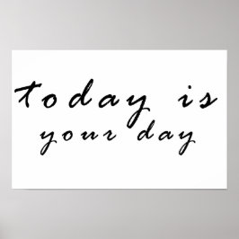 Póster hoy es tu día