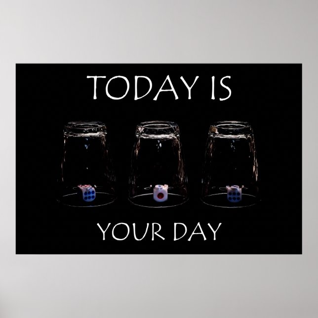 Póster Hoy es tu día (Frente)