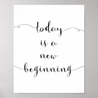 Hoy es un nuevo comienzo de motivación