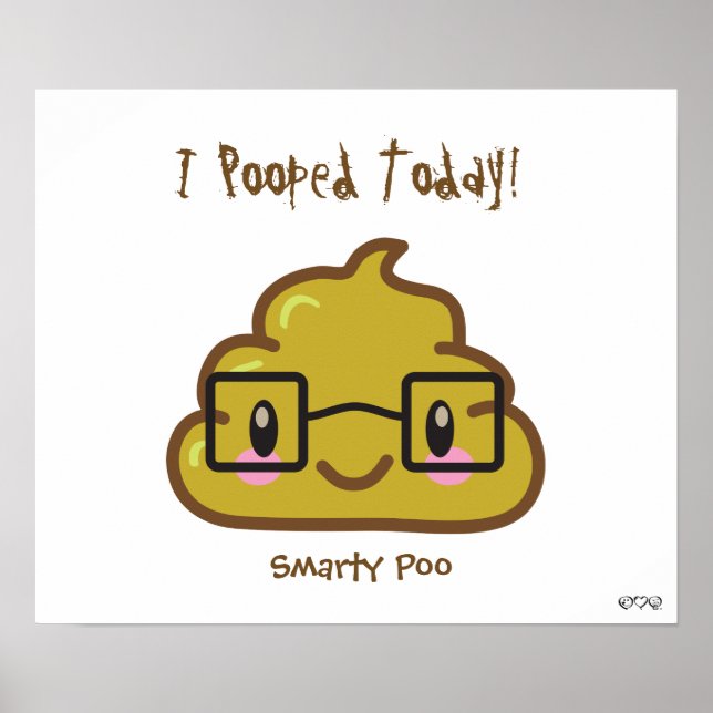 Póster ¡Hoy Me He Popedo! - Smarty Poo (Frente)
