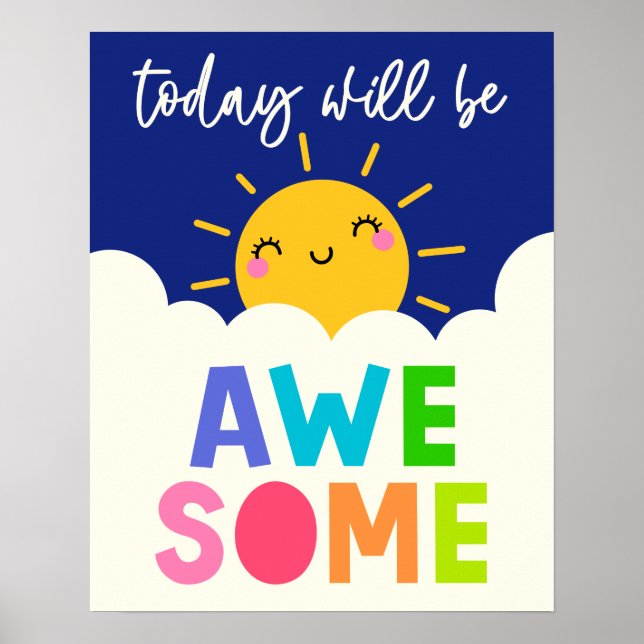 Póster Hoy Será Increíble (Frente)