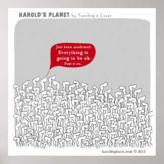 Póster HP2013 "Todo va a estar bien"