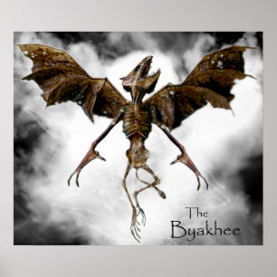 Póster HPL's Byakhee Poster