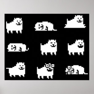 Póster HQ de Annoying Dog Undertale