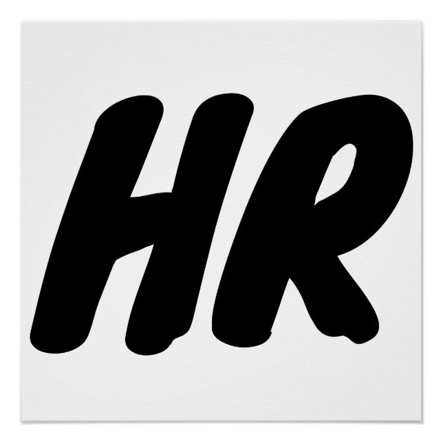 Póster HR - Departamento de Recursos Humanos - (Anverso)