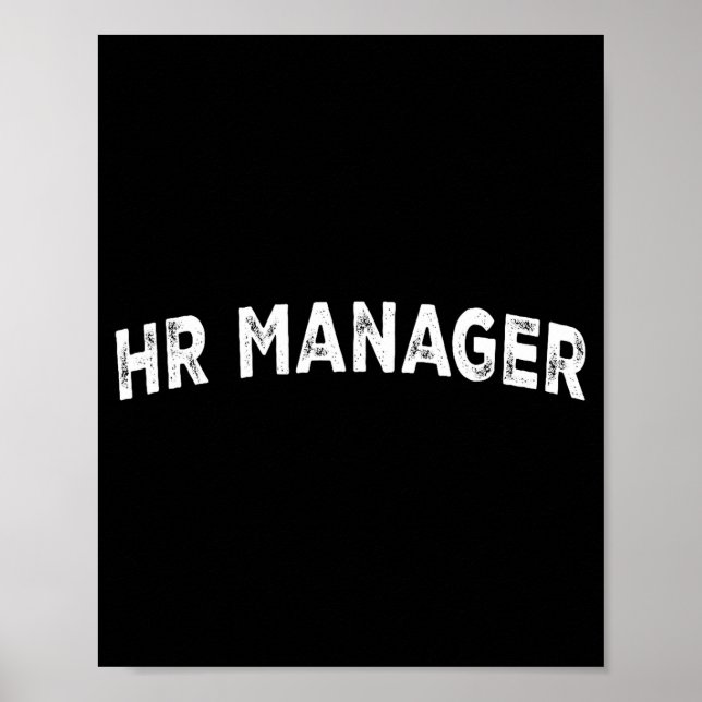 Póster Hr Manager  (Frente)